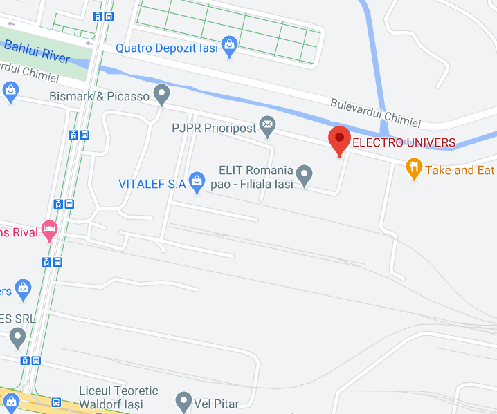 Office location image for Electro Univers, 12 Chimiei Boulevard